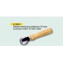 (K 0616) Concave Roller 12mm vide