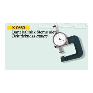 (K 0660) Belt thickness gauge