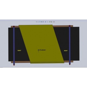 K 0675 Conveyor belt' edge mold